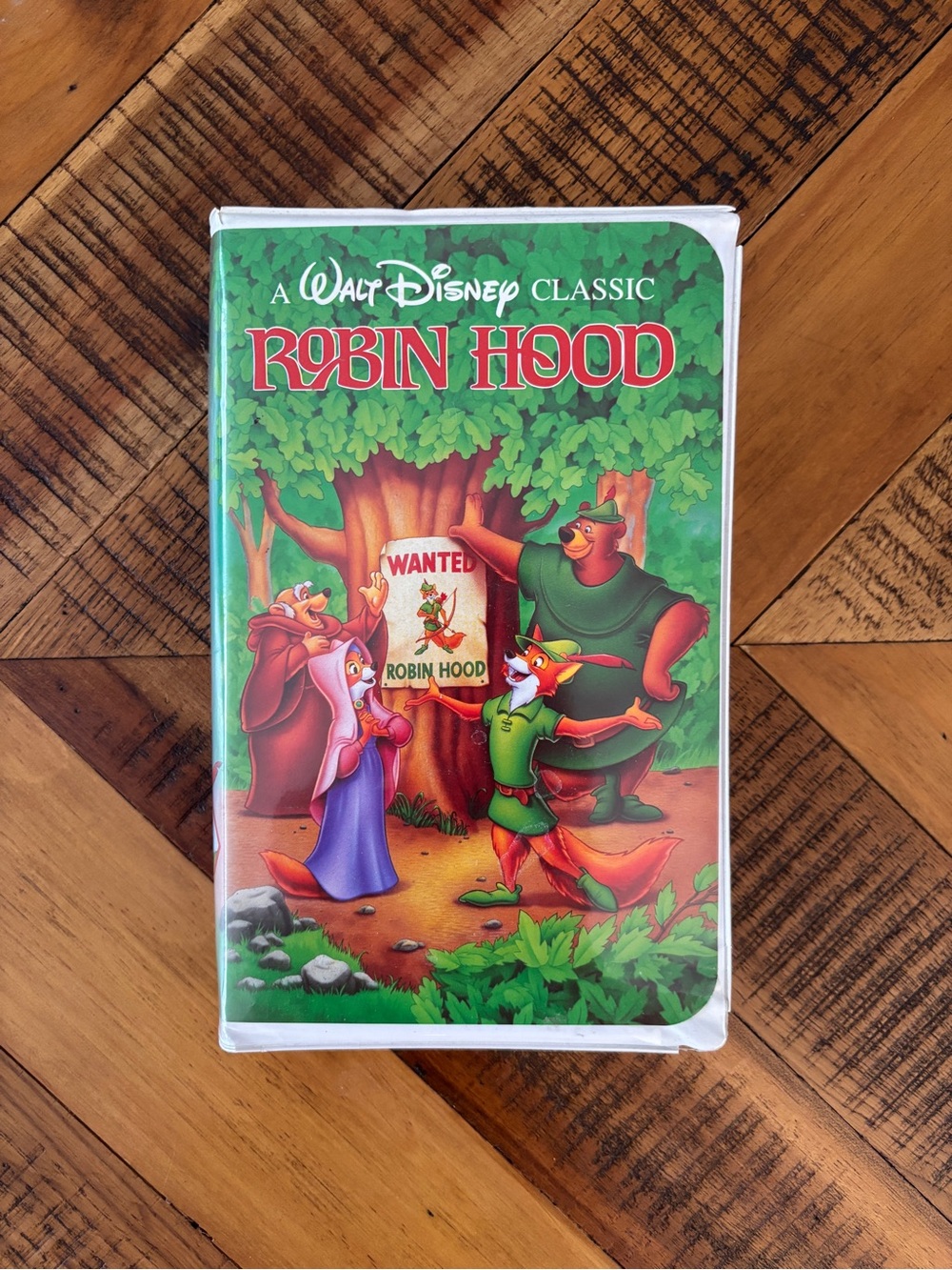 Walt Disney Robin Hood VHS